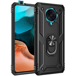 Xiaomi Poco F2 Pro Case Zore Vega Cover Black