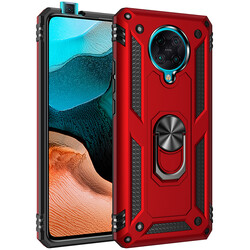 Xiaomi Poco F2 Pro Case Zore Vega Cover Red