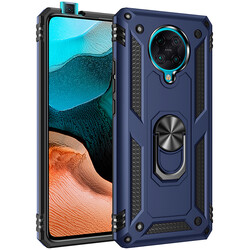 Xiaomi Poco F2 Pro Case Zore Vega Cover Blue