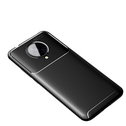Xiaomi Poco F2 Pro Kılıf Zore Negro Silikon Kapak Siyah