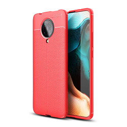 Xiaomi Poco F2 Pro Kılıf Zore Niss Silikon Kapak Kırmızı
