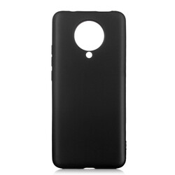 Xiaomi Poco F2 Pro Kılıf Zore Premier Silikon Kapak Siyah