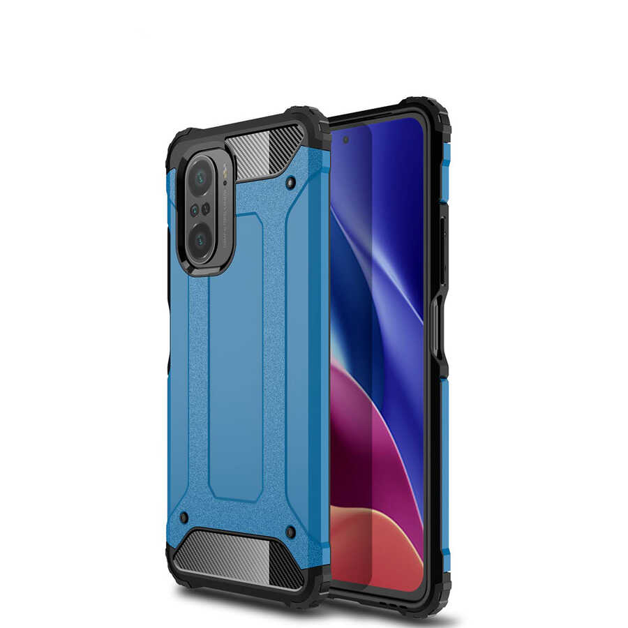 Xiaomi Poco F3 Case Zore Crash Silicon Cover - 11