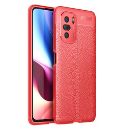 Xiaomi Poco F3 Case Zore Niss Silicon Cover Red