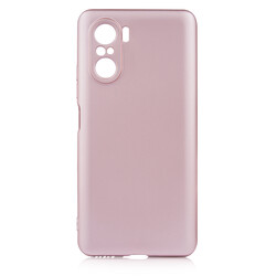 Xiaomi Poco F3 Case Zore Premier Silicon Cover Rose Gold