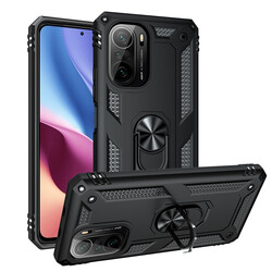 Xiaomi Poco F3 Case Zore Vega Cover Black