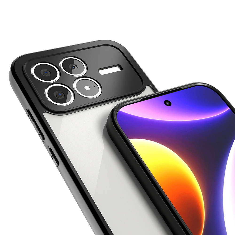 Xiaomi Poco F8 Pro Case Camera Protection Transparent Back Surface Zore New Roll Cover - 4