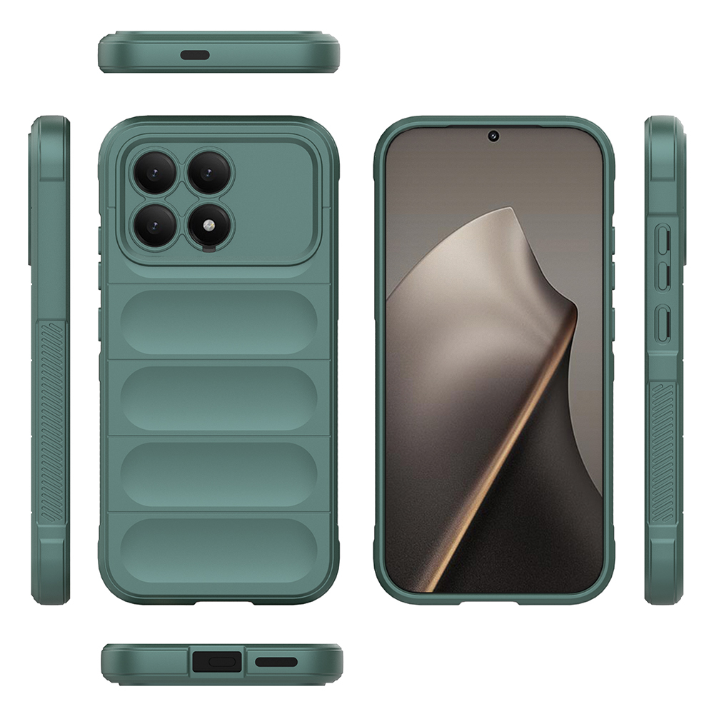 Xiaomi Poco F8 Pro Case Flexible TPU Hollow Back Design Zore Ethnic Silicone Cover - 27