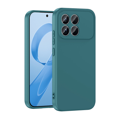 Xiaomi Poco F8 Pro Case Zore Mara Lansman Cover Dark Green