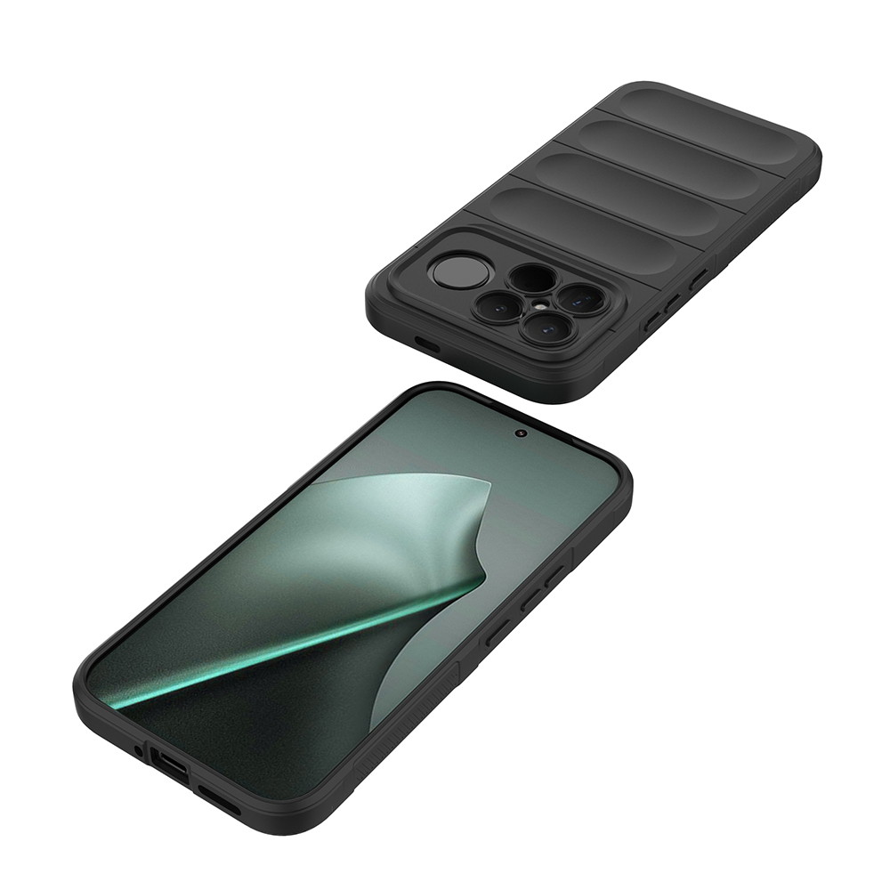 Xiaomi Poco F8 Ultra Case Flexible TPU Hollow Back Surface Design Zore Ethnic Silicone Cover - 9