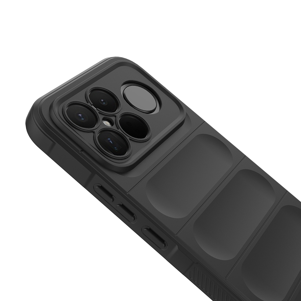 Xiaomi Poco F8 Ultra Case Flexible TPU Hollow Back Surface Design Zore Ethnic Silicone Cover - 11