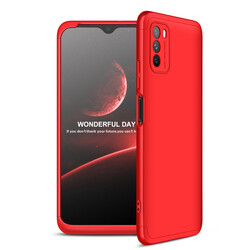 Xiaomi Poco M3 Case Zore Ays Cover Red