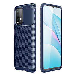 Xiaomi Poco M3 Case Zore Negro Silicon Cover Navy blue