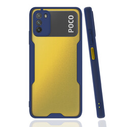 Xiaomi Poco M3 Case Zore Parfe Cover Navy blue