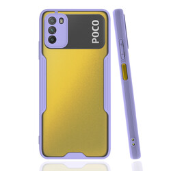 Xiaomi Poco M3 Case Zore Parfe Cover Purple