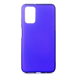 Xiaomi Poco M3 Case Zore Premier Silicon Cover Saks Blue