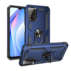 Xiaomi Poco M3 Case Zore Vega Cover Blue