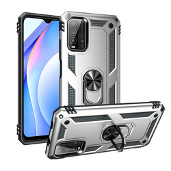 Xiaomi Poco M3 Case Zore Vega Cover Grey