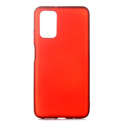 Xiaomi Poco M3 Kılıf Zore Premier Silikon Kapak Kırmızı