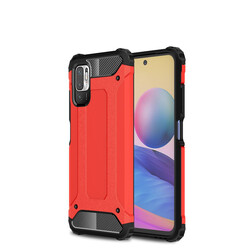 Xiaomi Poco M3 Pro Case Zore Crash Silicon Cover Red