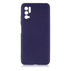 Xiaomi Poco M3 Pro Case Zore Premier Silicon Cover Navy blue