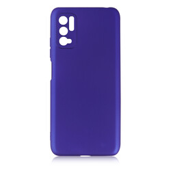 Xiaomi Poco M3 Pro Case Zore Premier Silicon Cover Saks Blue