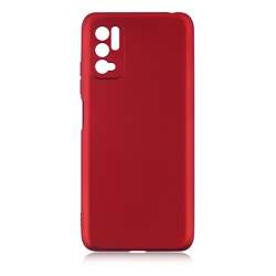Xiaomi Poco M3 Pro Kılıf Zore Premier Silikon Kapak Kırmızı