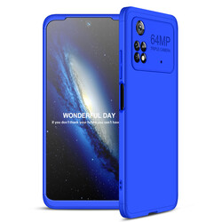 Xiaomi Poco M4 Pro 4G Case Zore Ays Cover Blue