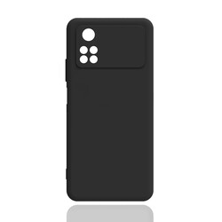 Xiaomi Poco M4 Pro 4G Case Zore Biye Silicon Black