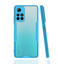 Xiaomi Poco M4 Pro 5G Case Zore Parfe Cover Blue