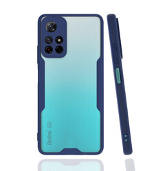 Xiaomi Poco M4 Pro 5G Case Zore Parfe Cover Navy blue