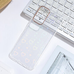 Xiaomi Poco M4 Pro 5G Case Zore Sidney Patterned Hard Cover Heart No1