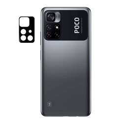 Xiaomi Poco M4 Pro 5G Zore 3D Camera Glass Black