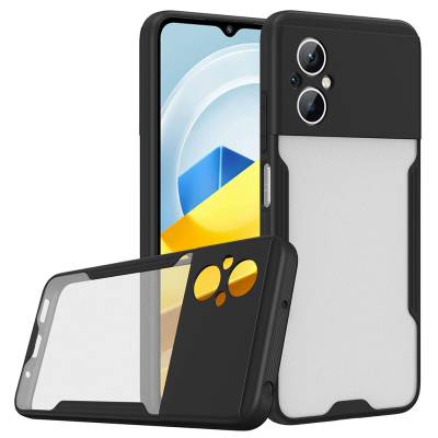 Xiaomi Poco M5 Case Zore Parfe Cover Black