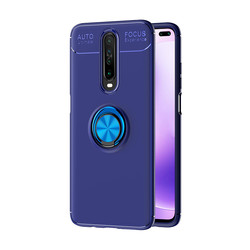 Xiaomi Poco X2 Case Zore Ravel Silicon Cover Blue
