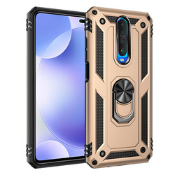 Xiaomi Poco X2 Case Zore Vega Cover Gold