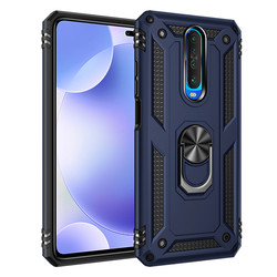 Xiaomi Poco X2 Case Zore Vega Cover Blue