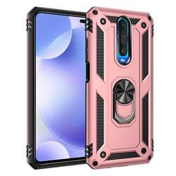 Xiaomi Poco X2 Case Zore Vega Cover Rose Gold