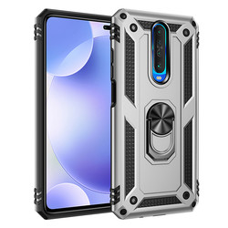 Xiaomi Poco X2 Case Zore Vega Cover Grey