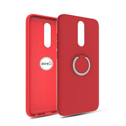 Xiaomi Poco X2 Kılıf Zore Plex Kapak Kırmızı
