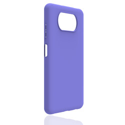 Xiaomi Poco X3 Case Zore Biye Silicon Purple