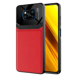 Xiaomi Poco X3 Case ​Zore Emiks Cover Red
