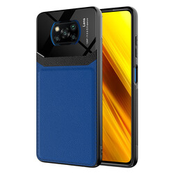 Xiaomi Poco X3 Case ​Zore Emiks Cover Navy blue