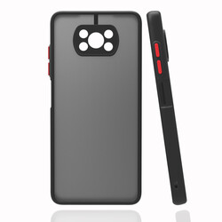 Xiaomi Poco X3 Case Zore Hux Cover Black