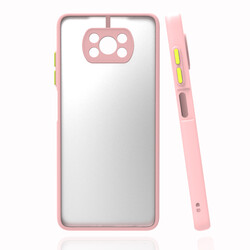 Xiaomi Poco X3 Case Zore Hux Cover Pink