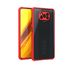 Xiaomi Poco X3 Case ​​Zore Kaff Cover Red