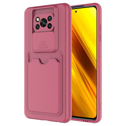 Xiaomi Poco X3 Case ​Zore Kartix Cover Koyu Mor