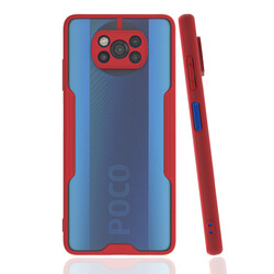 Xiaomi Poco X3 Case Zore Parfe Cover Red