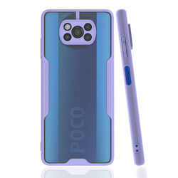 Xiaomi Poco X3 Case Zore Parfe Cover Purple