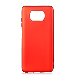 Xiaomi Poco X3 Case Zore Premier Silicon Cover Red